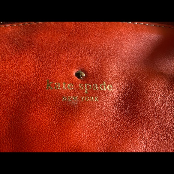 Kate Spade - Tangerine Leather handbag